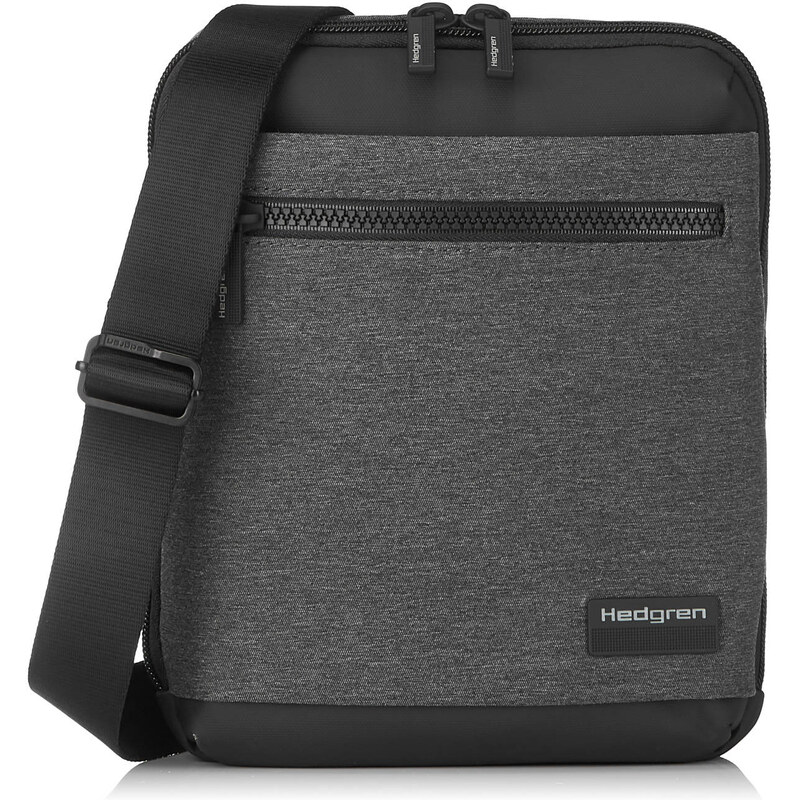 Hedgren Taška cez telo Next Slim Crossover Chip RFID HNXT09 - sivá 44895663