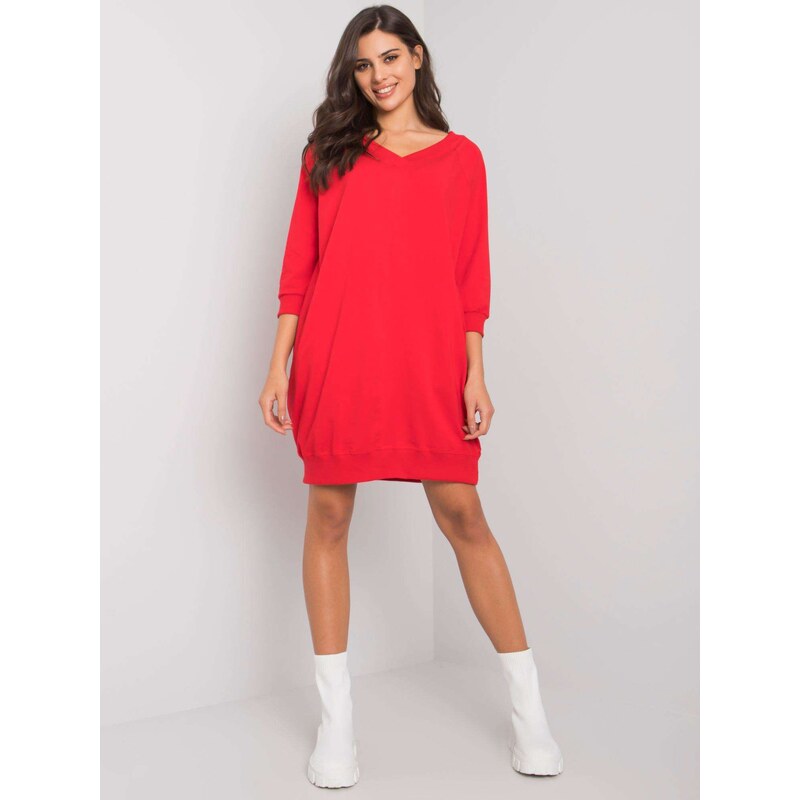 BASIC Feel Good Dress-RV-SK-7203.35P-Red 64683523