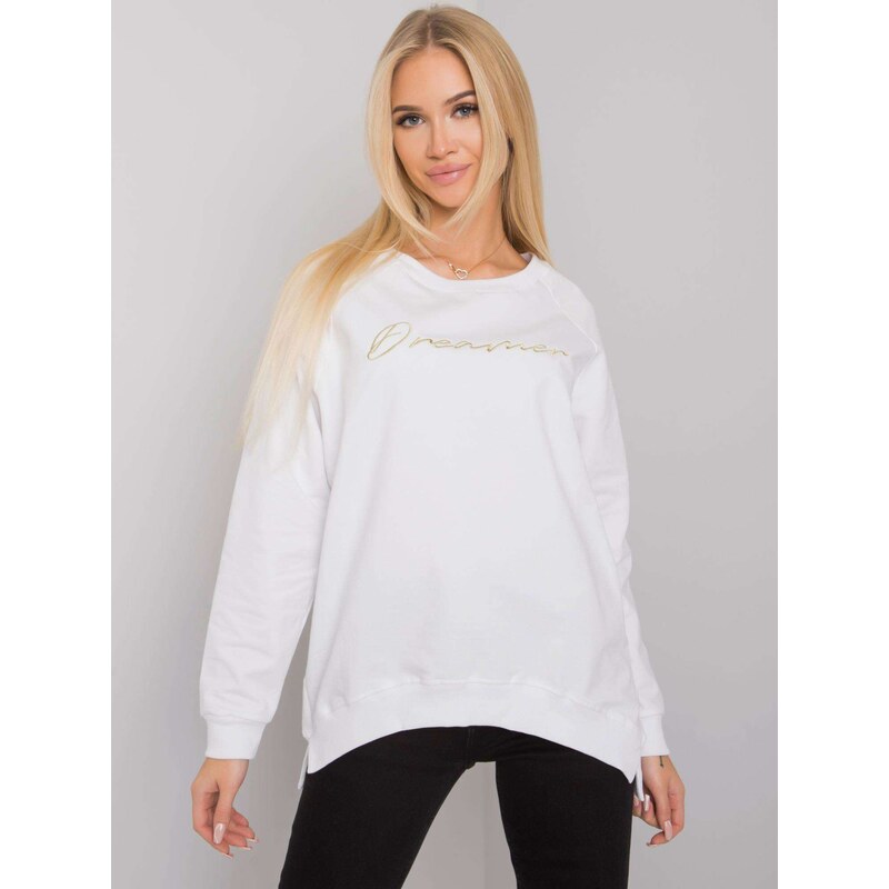 RUE PARIS Sweatshirt-RV-BL-7192.66P-white 64792089