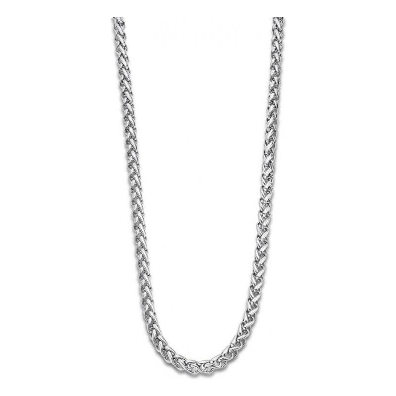 Lotus Style Masívny pánsky náhrdelník z ocele Men in Black LS2222-1 / 66581976