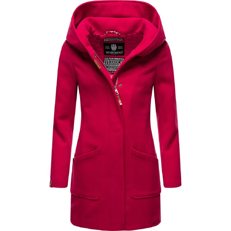MARIKOO Prechodný kabát Maikoo fuksia 54227527