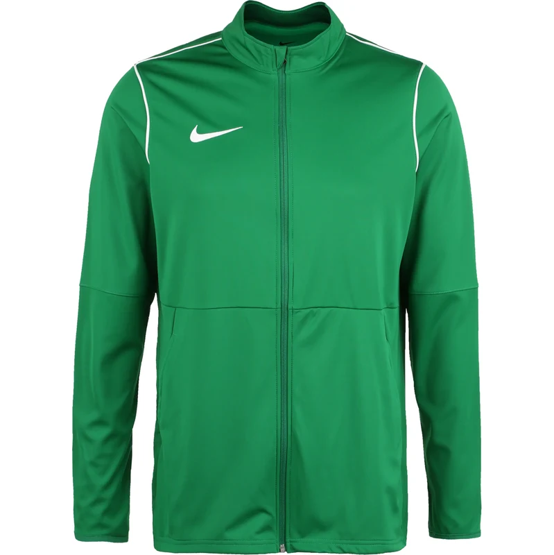 NIKE Športová bunda Park 20 zelená / biela 67727909