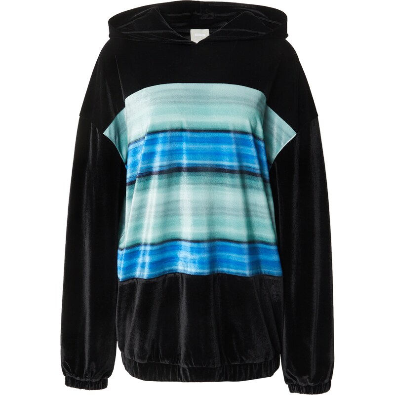 ABOUT YOU x Sofia Tsakiridou Sveter Rachel modrá / zelená / čierna 28573759