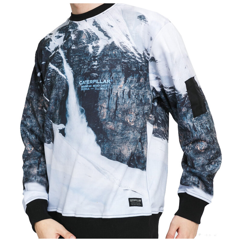 Caterpillar Rock Roundneck Blue 65396342