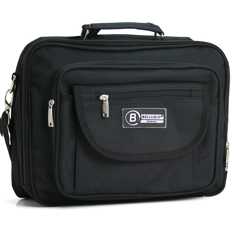 Pánska textilná taška Bellugio Kenny, čierna 64830696