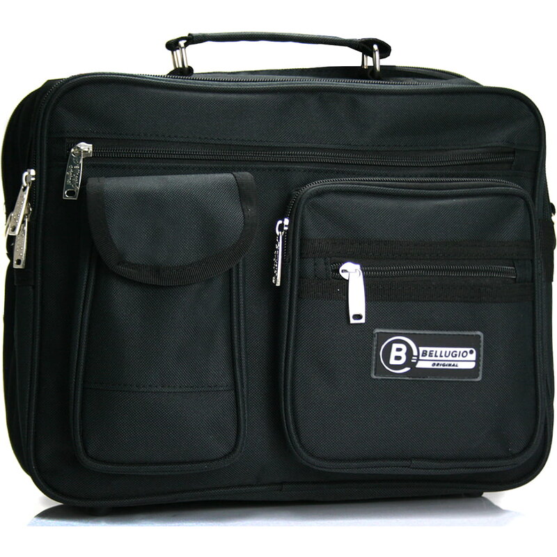 Bellugio Pánska pracovná taška Philip, čierna 64830695