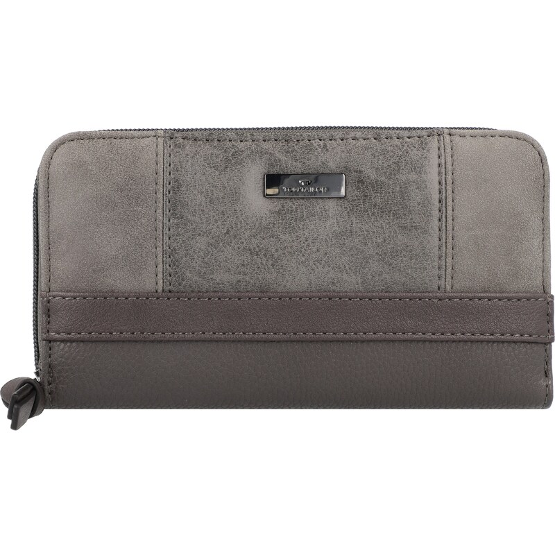 TOM TAILOR Peňaženka Juna tmavosivá / strieborná 41559954