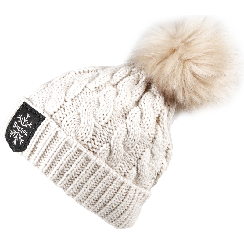 Dámska zimná čiapka Sherpa NELL II béžová 66437469