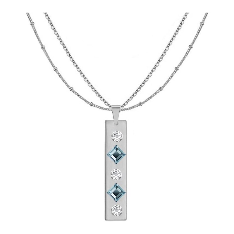 SWAROVSKI Elements Swarovski e. náhrdelník Patchwork s platničkou 28439328