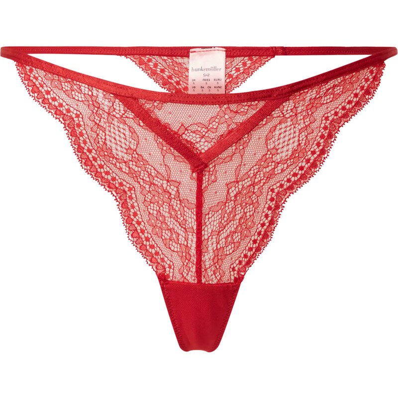 Hunkemöller Tangá Isabelle červená 62750684