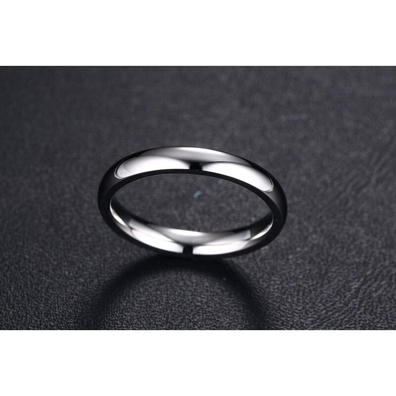 MSPERK Dámsky prsteň z chirurgickej ocele jemný vzhľad