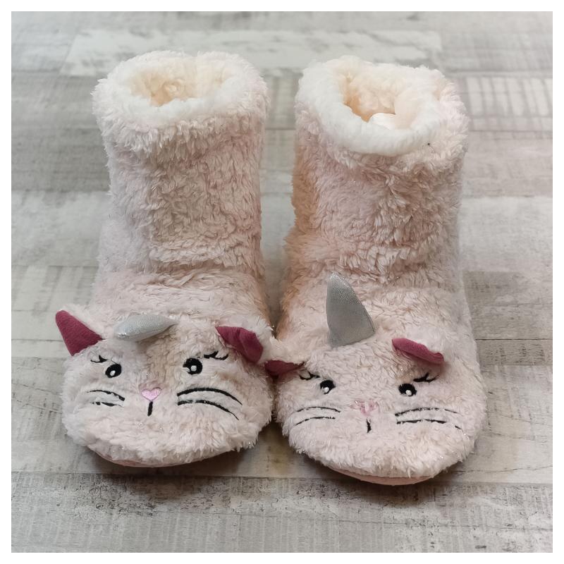 AURA.VIA Detské svetloružové papuče ARIANA 28470219