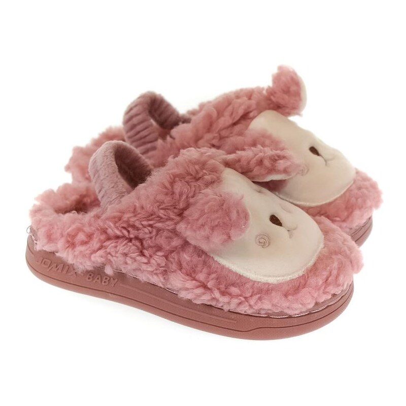 JOHN-C Detské ružové papuče BEE 28470338