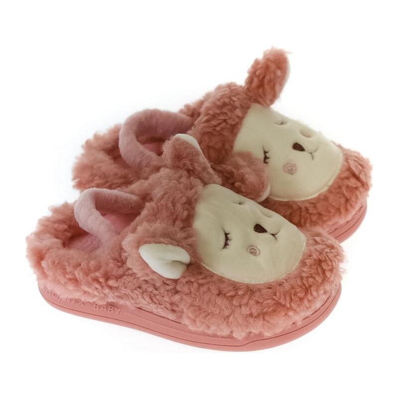 JOHN-C Detské oranžové papuče BEE 28470339