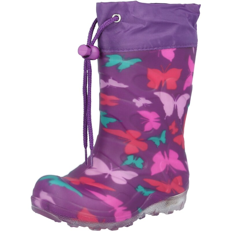 BECK Gumáky svetlofialová / zmiešané farby 65772321