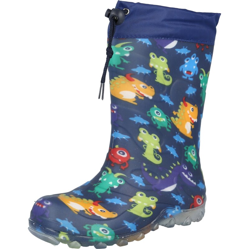 BECK Gumáky modrá / zmiešané farby 65772400