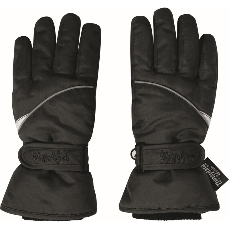 PLAYSHOES Rukavice čierna / biela 30158562