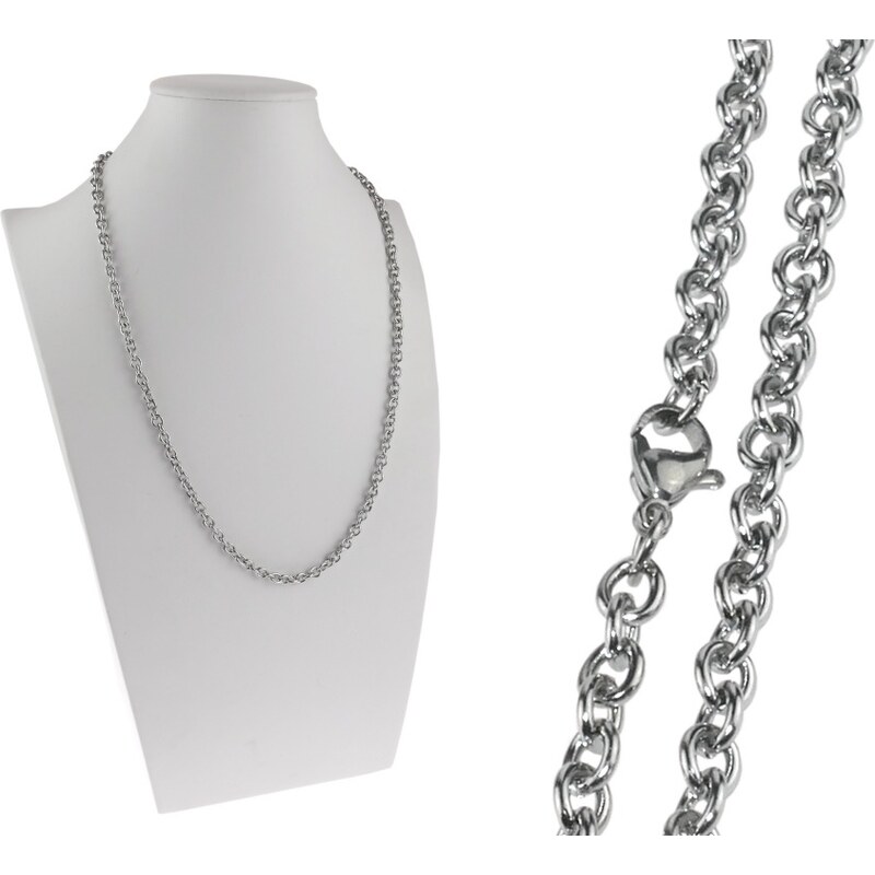 CITY STORM Retiazka z chirurgickej ocele v striebornej farbe 66889436