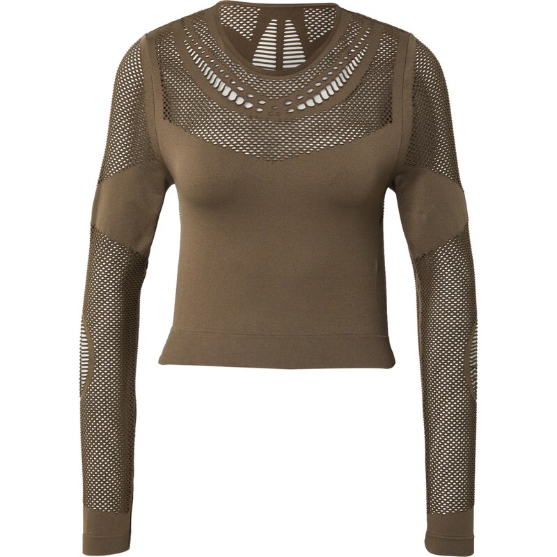 ABOUT YOU x Sofia Tsakiridou Funkčné tričko Sarah hnedá 66007317