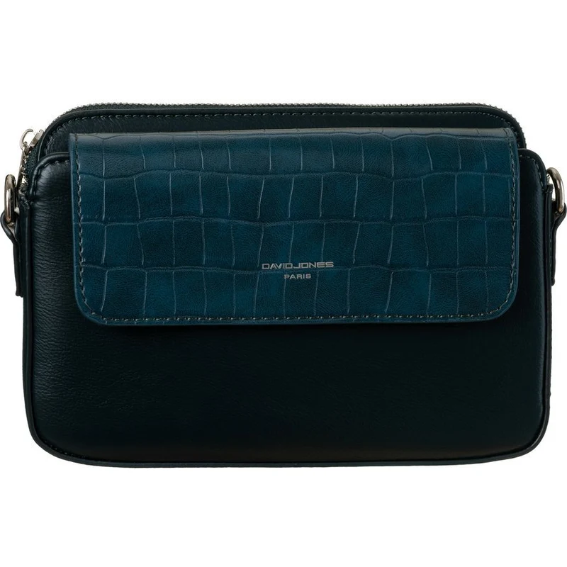 David Jones Peacock Blue Shoulder Bag