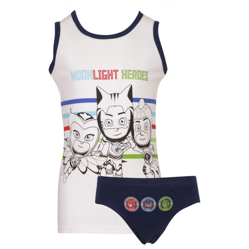 Chlapčenské spodné prádlo set E plus M Pj Masks viacfarebné (PJMSET-B) 66060538