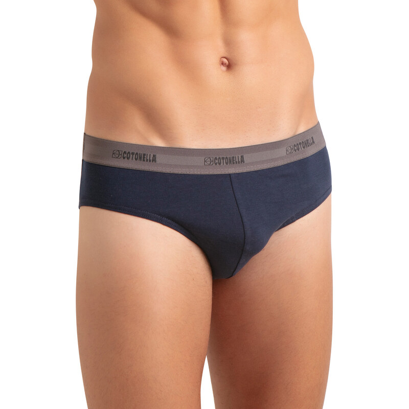 Cotonella Pánske bavlnené slipy 2 PACK výhodné balenie 36988585