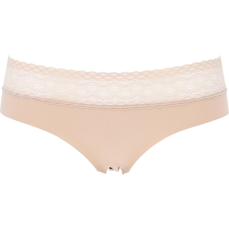 Glara Dámske nohavičky s čipkovým pásom Invisible 36988814