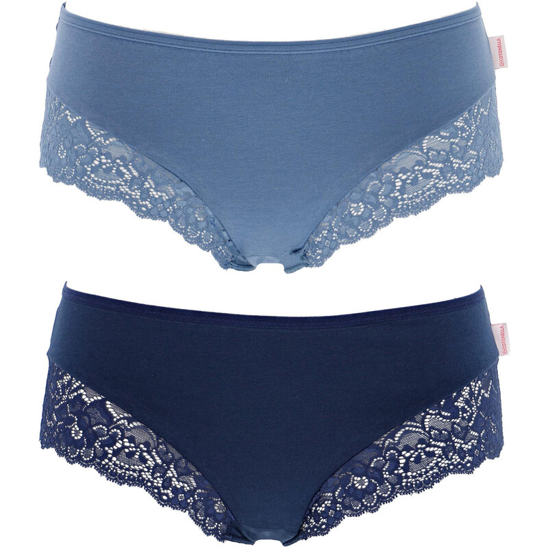 Glara Francúzske čipkované nohavičky 2 PACK 32846048