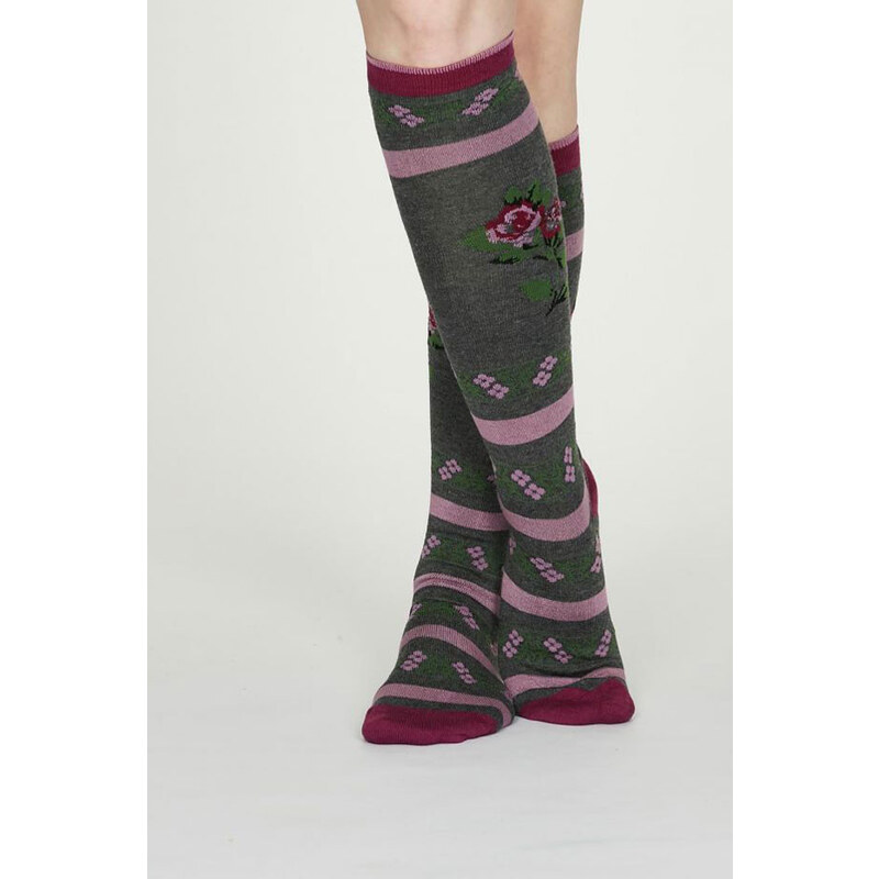 Glara EKO podkolienky s ružami 29118532