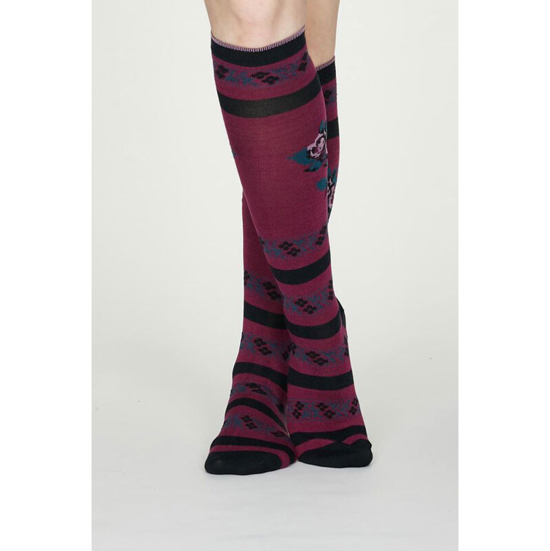 Glara EKO podkolienky s ružami 29118533