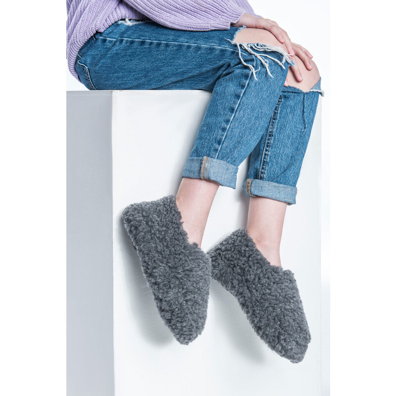 Glara Papuče z ovčej vlny 35488285