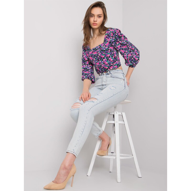 MOONART Trousers jeans-MR-SP-901.05P-light blue 64683418