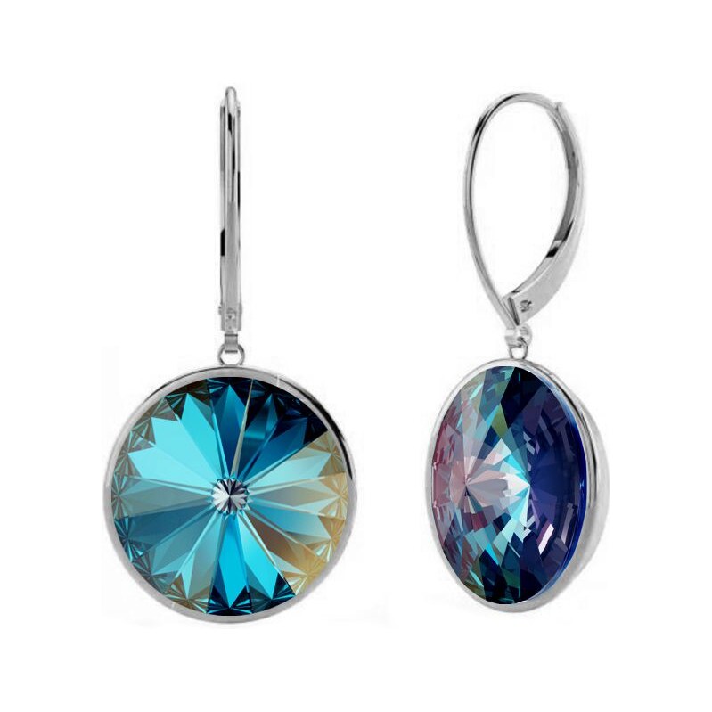 SWAROVSKI Elements Swarovski e. visiace náušnice Madame, modré see3587 27477346