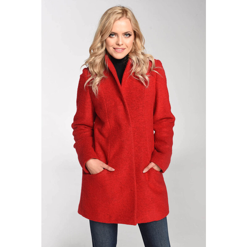 Glara Dámsky vlnený kabátik 28567414