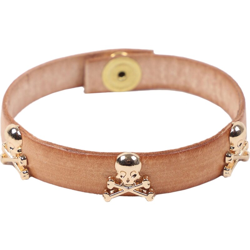 Scalpers Náramok svetlohnedá 55483318