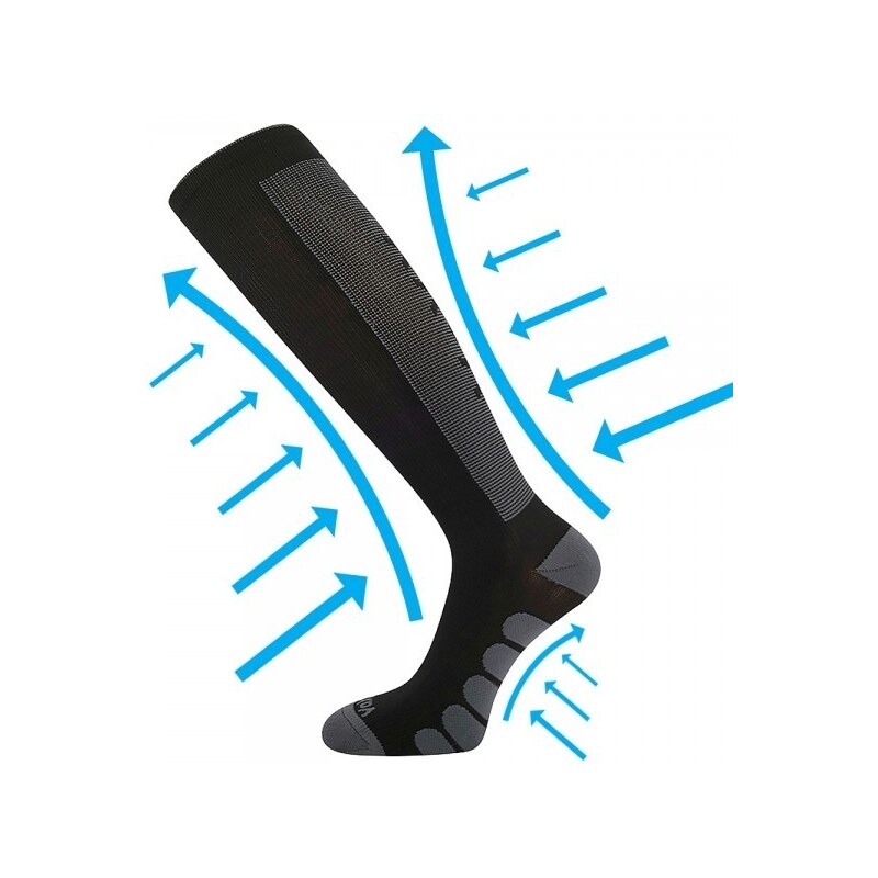 FORMIG kompresné podkolienky VoXX Čierna 35-38 1 pár 28945819