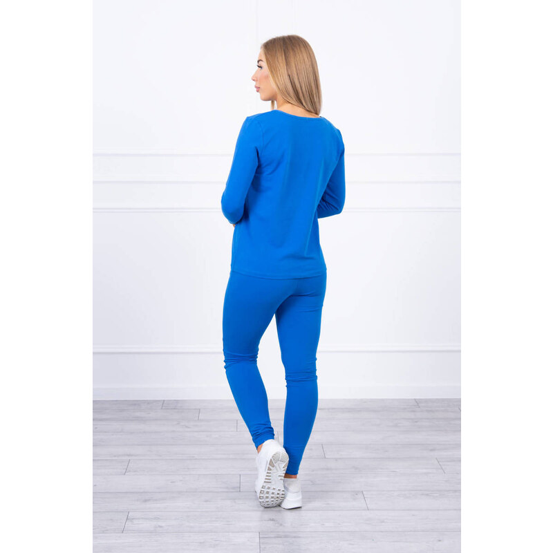 MladaModa Tepláková súprava z ozdobnými kovovými patentkami model 3D 28959367