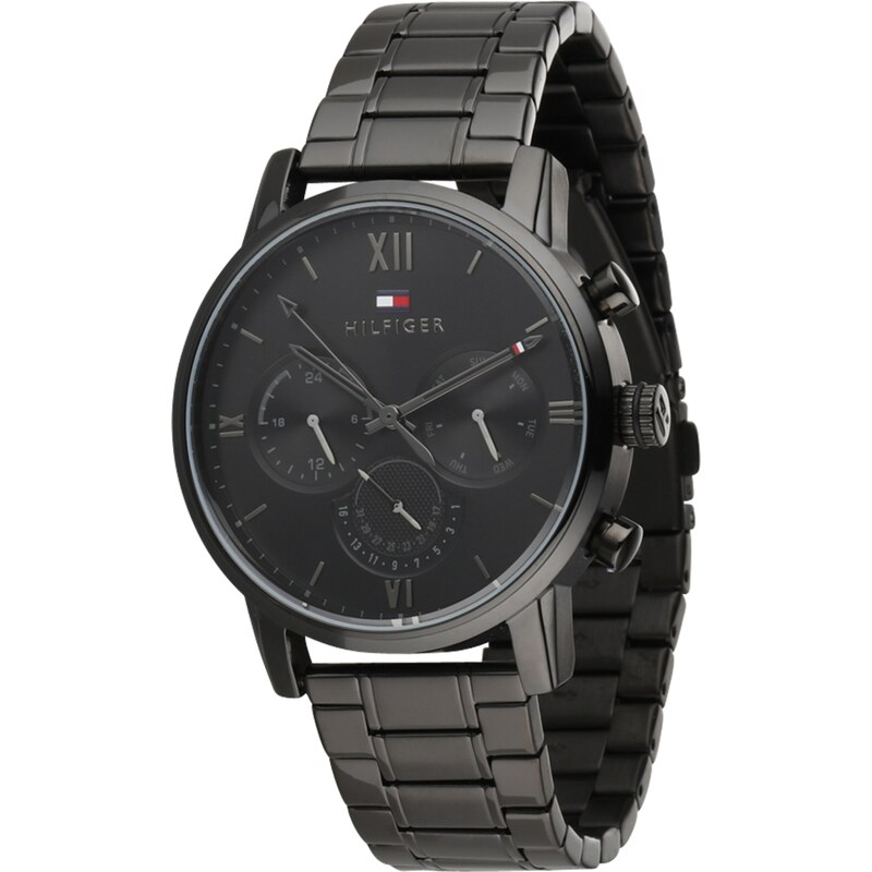 TOMMY HILFIGER Analógové hodinky čierna 62540090