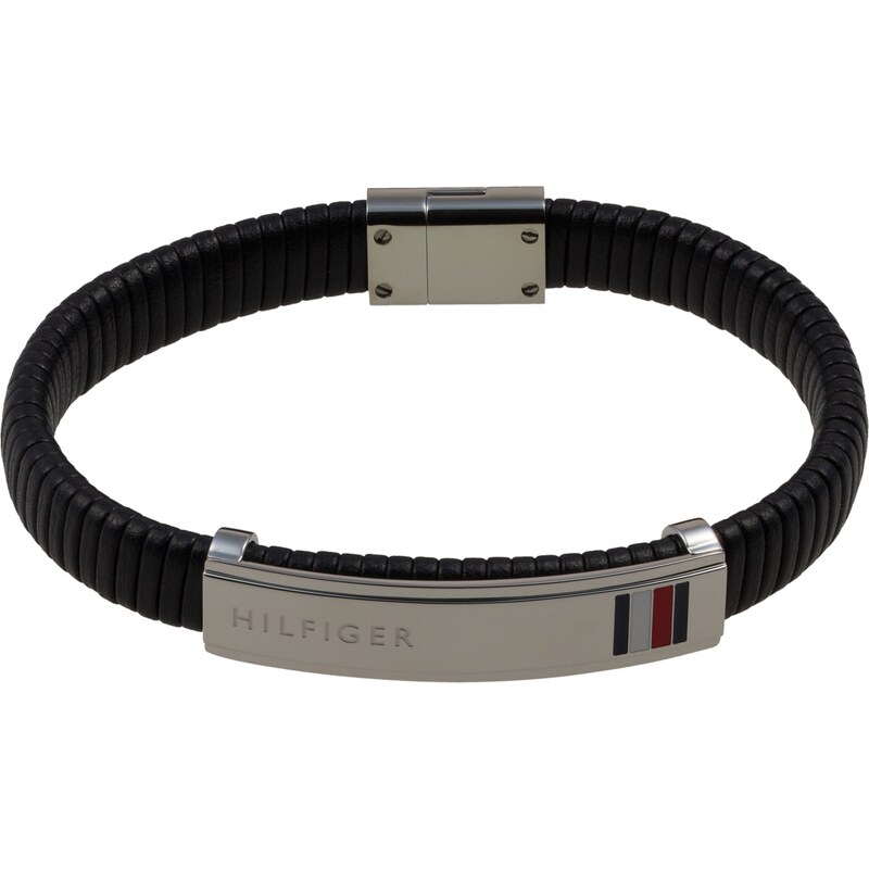 TOMMY HILFIGER Náramok čierna / strieborná 28706500