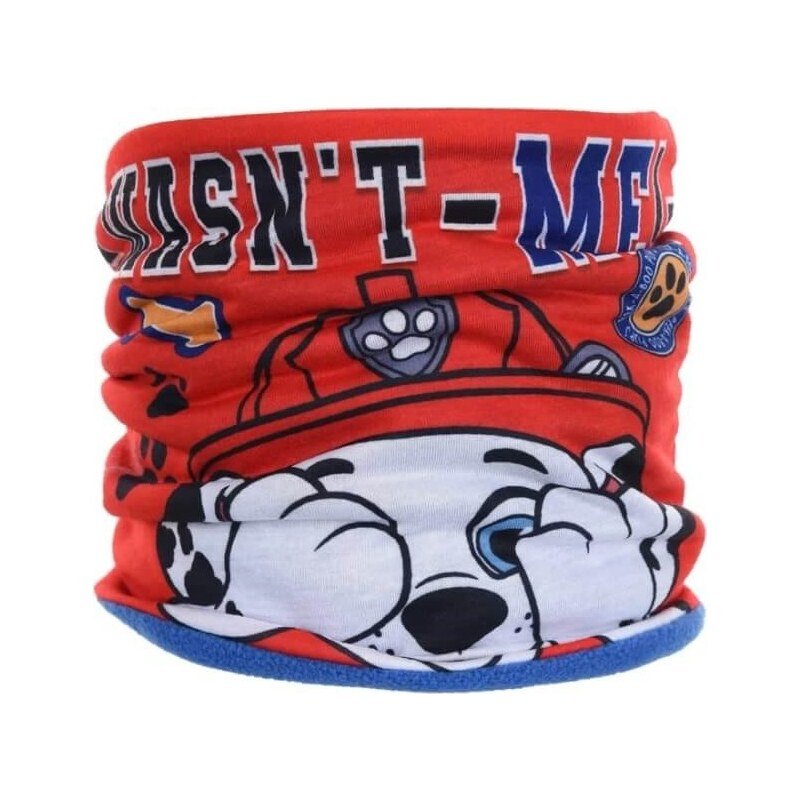 Červený fleecový nákrčník Paw Patrol 28643899