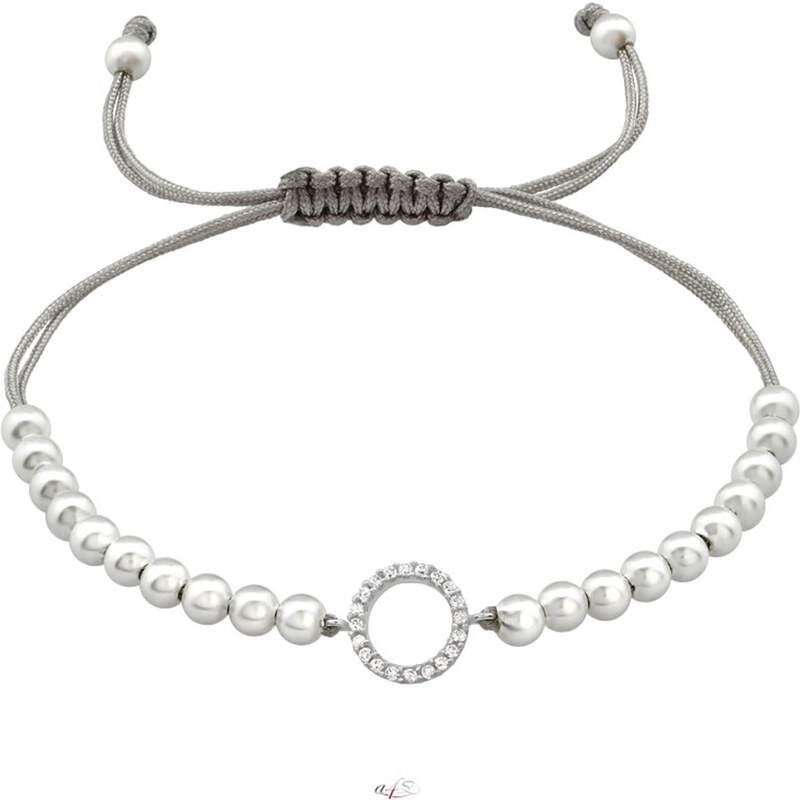 Dámsky strieborný náramok MANDY 28653691