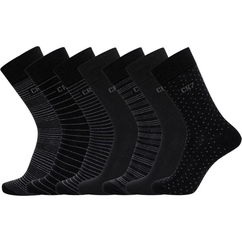 CR7 - Cristiano Ronaldo Ponožky čierna 28695574