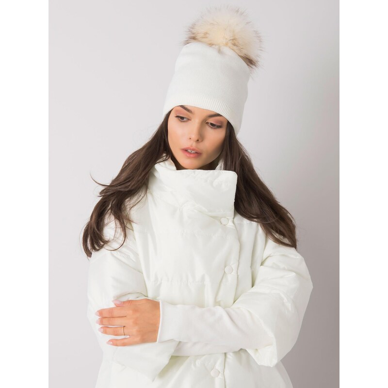 RUE PARIS Cap-JK-CZ-34.11-white 64683185