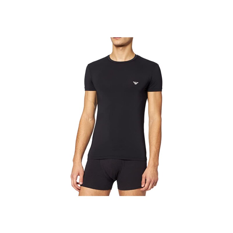 Pánske tričko 111035 1A537 - 00020 - Čierna - Emporio Armani 28664419