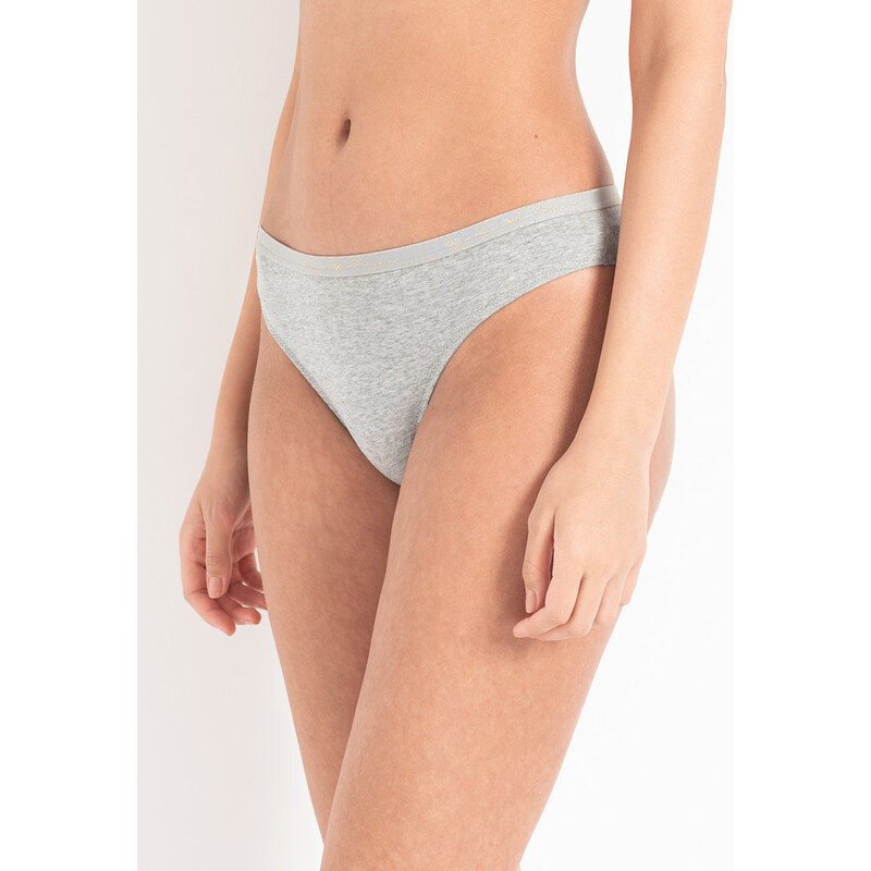 Dámske brazílske nohavičky 2 pack 163337 1A223 - 00948 - Sivá - 28664648