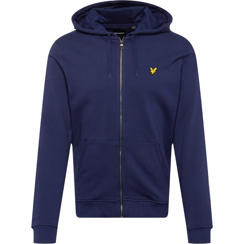 Lyle & Scott Tepláková bunda námornícka modrá / žltá / čierna 28712679