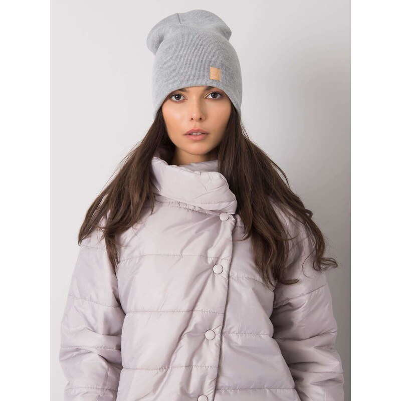 RUE PARIS Cap-JK-CZ-28.12-grey 64683217