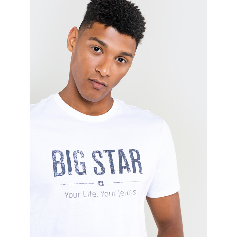 BIGSTAR BIG STAR Pánske úpletové tričko BRUNO 101 4XL