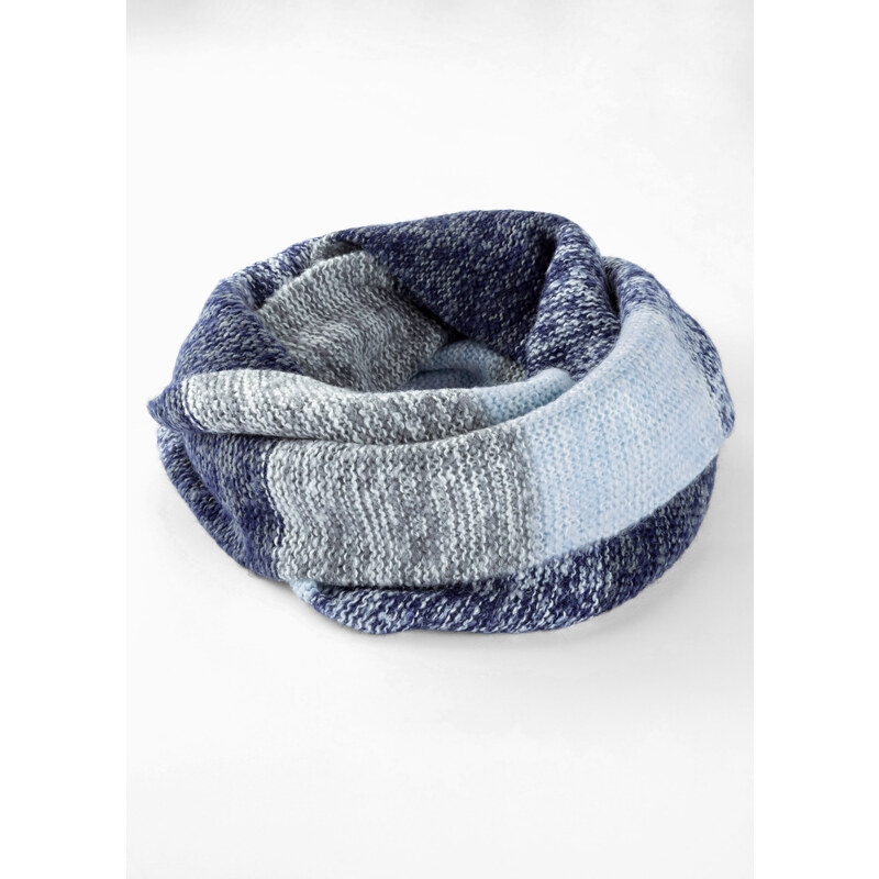 bonprix Tunelový šál, farba modrá 44791454