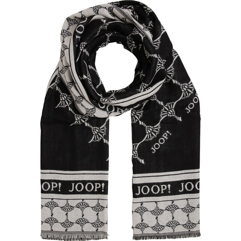 JOOP! Šál svetlosivá / čierna 47469363